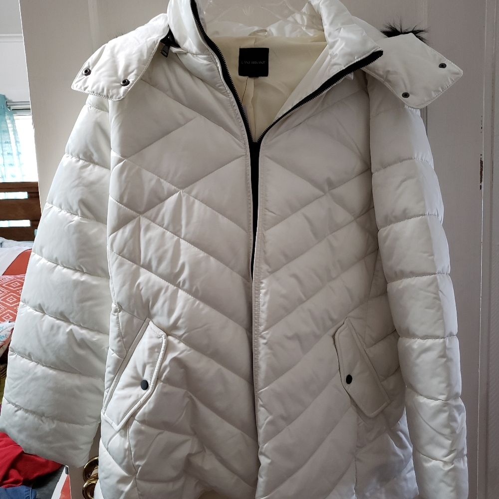Super cute NEW puffer coat w/ hood